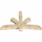 Ekena Millwork Davenport Rough Sawn Timber Gable Bracket, Douglas Fir, 72"W x 45"H x 6"D x 6"F, 15/12 Pitch GBW072X45X0606DAV00RDF - alternate 3